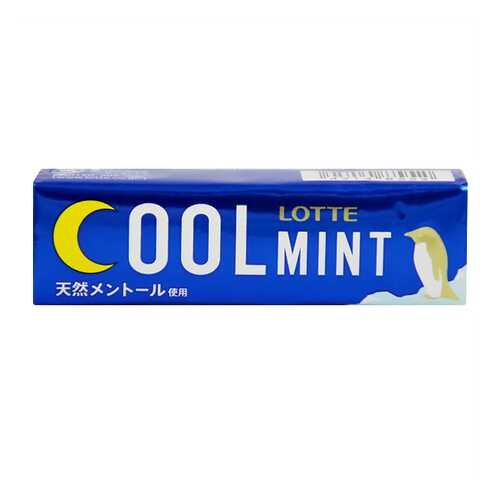 Жевательная резинка Lotte cool mint 26.1 г