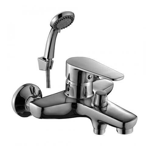 Смеситель Decoroom DR69036 одноручный для ванны с коротким изливом, хром