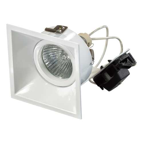 Встраиваемый точечный светильник Lightstar Domino Quadro 214506 Белый