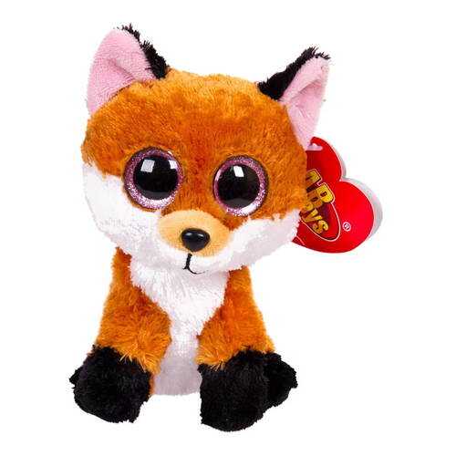 Мягкая игрушка ABtoys Лисичка рыжая, 15 см