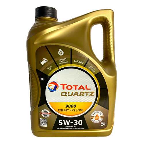 Моторное масло Total Quartz Energy 9000 HKS G-310 5л