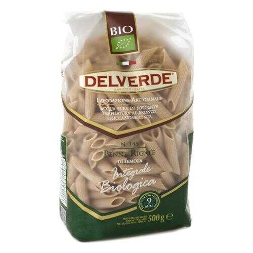Макароны Delverde №145 penne rigate из твердых сортов пшеницы 500 г
