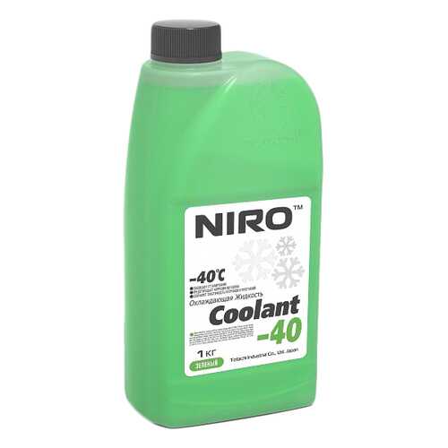 Охлаждающая жидкость NIRO Coolant Green -40C 1кг