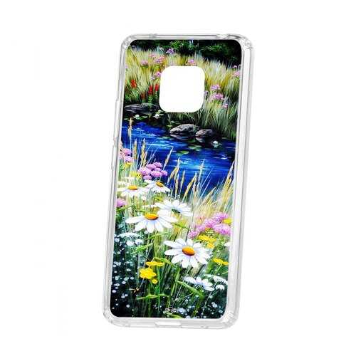 Чехол Kruche Huawei Mate 20 Pro Print Ромашки у ручья