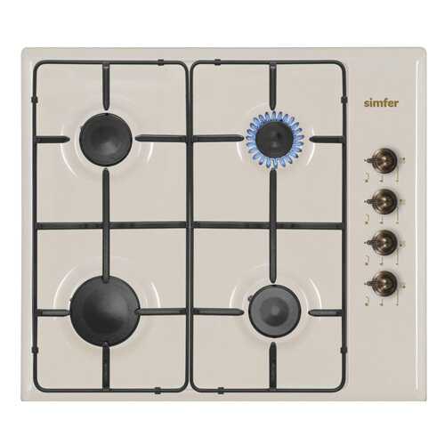 Встраиваемая варочная панель газовая Simfer H60Q40O411 Beige