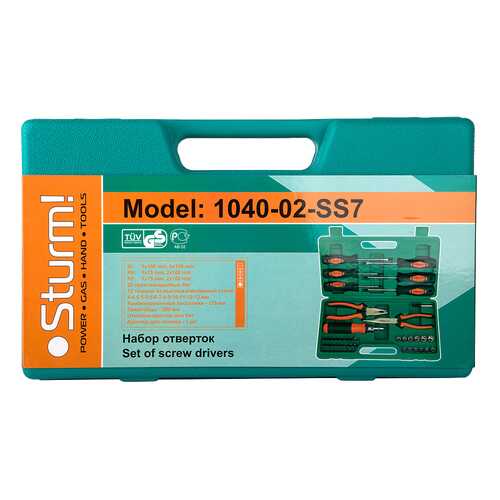Набор инструмента Sturm! 1040-02-SS7