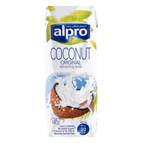 Напиток кокосовый Alpro с рисом, обогащенный кальцием и витаминами 250 мл