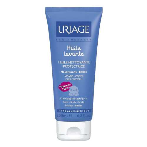 Очищающее пенящееся масло Uriage Bebe Детская гамма 200 мл