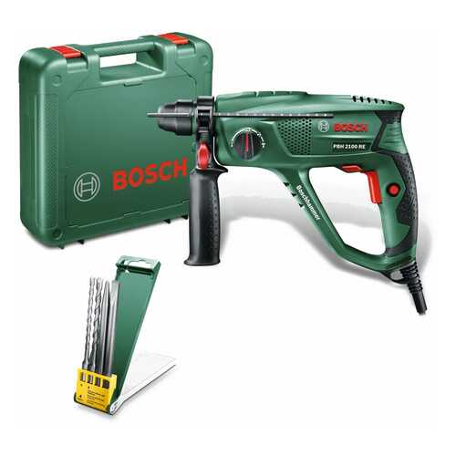 Сетевой перфоратор Bosch PBH 2100 RE 06033A9302