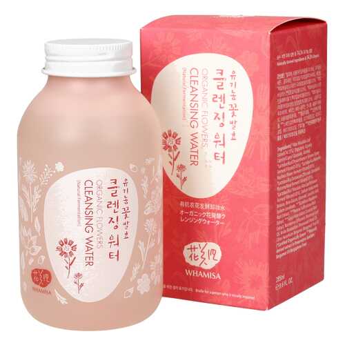 Средство для снятия макияжа Whamisa Organic Flowers Cleansing Water 185 мл