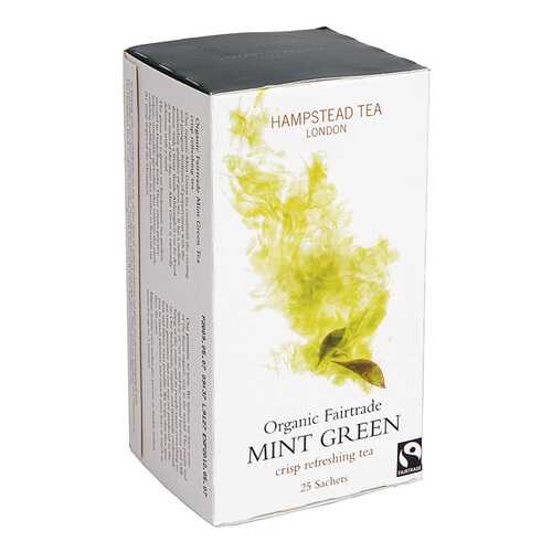 Чай зеленый с мятой Hampstead 25*2 г
