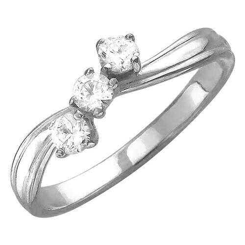 Кольцо женское Эстет 01К153856 р.17.5