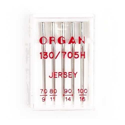 Иглы Organ джерси №70-100 для БШМ упак,5 игл