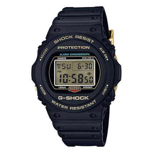 Японские наручные часы Casio G-Shock DW-5735D-1B с хронографом