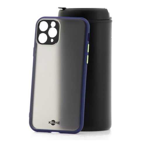 Чехол Apple iPhone 11 Pro Kruche Metal Eye Blue