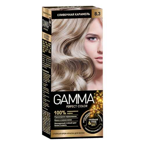 Краска для волос SVOBODA GAMMA Perfect color сливочная карамель 8,3, 50гр