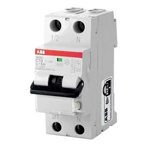 Дифференциальный автоматический выключатель ABB DSH201R C40 AC30