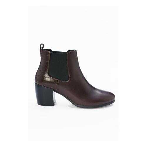 Ботинки женские GEOX D84AMA/0436Y коричневые 40 RU