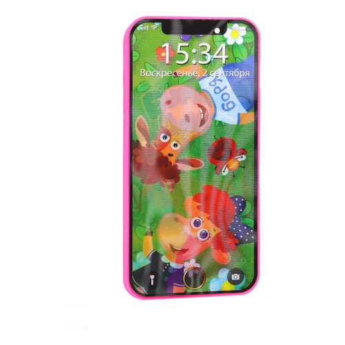 Музыкальный телефончик Smart Baby 9 песенок из мультфильма Буренка Даша JB0200007