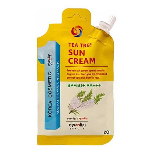 Солнцезащитное средство Eyenlip Tea Tree Sun Cream SPF50+ PA+++ 20 г