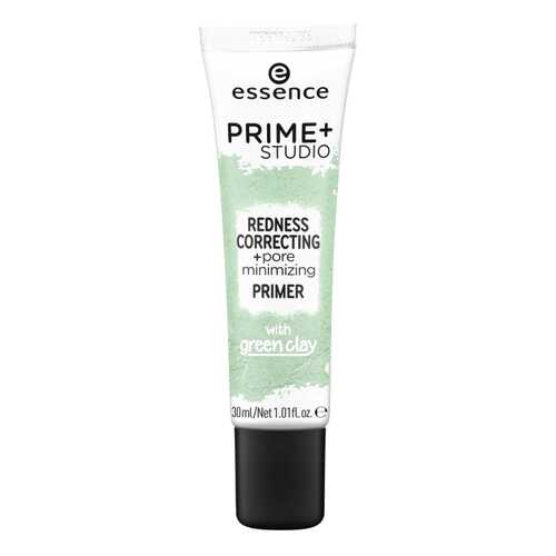 Основа для макияжа essence Prime+Studio Redness Correcting+Pore Minimizing Primer 30 мл