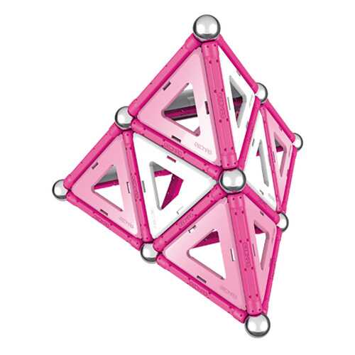 Конструктор магнитный GEOMAG Pink 342