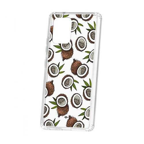 Чехол Kruche Samsung Galaxy S10 Lite Print Кокосы