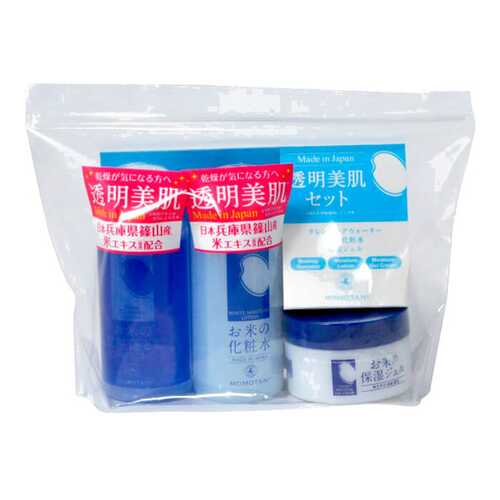 Наборы косметики для лица Momotani Rice Moisture Travel Set
