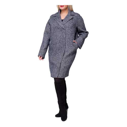 Пальто женское KR 0799 синее 52 RU