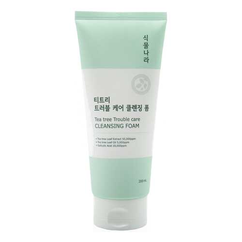 Пенка для умывания Shingmulnara Tea Tree Trouble Care Cleansing Foam 200 мл