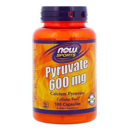 Кальций NOW Sports Pyruvate Calcium 100 капсул