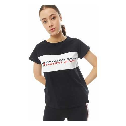 Футболка женская Tommy Sport S10S100331 BEH черная S