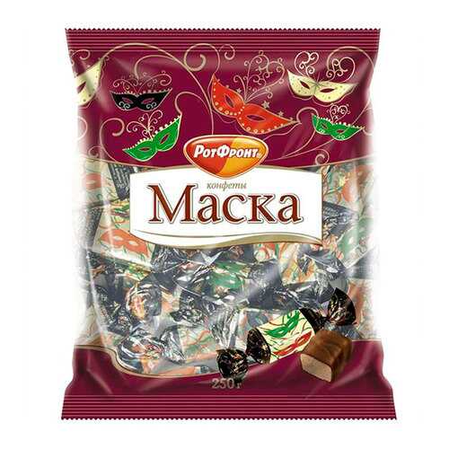 Конфеты Рот Фронт маска 250 г
