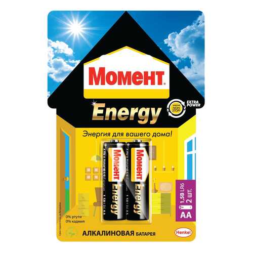 Батарейка Момент Energy 2098780 2 шт