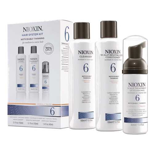 Подарочный набор Nioxin System 6 150 мл+150 мл+40 мл