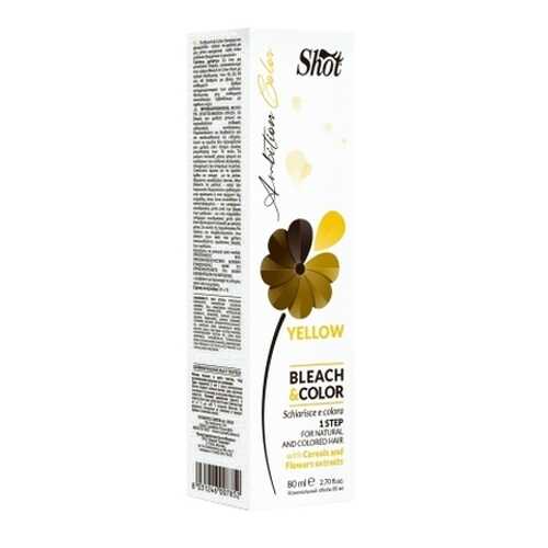 Краска для волос Shot Bleach&Color Yellow 80 мл