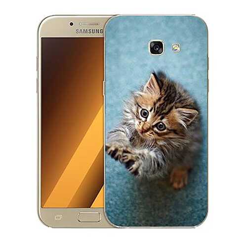 Чехол RE:PA для Samsung Galaxy A5 (2017) A520F с принтом Котёнок на голубом