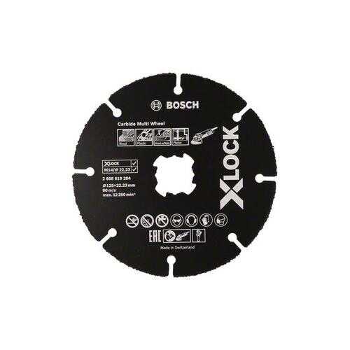 Круг отрезной BOSCH Ф125хX-LOCK (2608619284 X-lock)