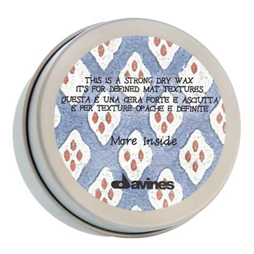 Воск для укладки Davines More Inside, This is A Strong Dry Wax 75 мл