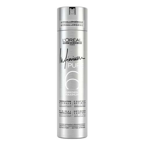 Лак для волос L'Oreal Professionnel Pure Extra Strong экстрасильной фиксации, 500 мл