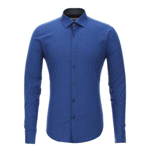 Рубашка мужская BAWER 2RY60022-05 синяя XXL