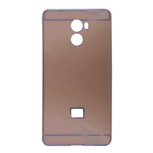 Металлический бампер с акриловой вставкой для Xiaomi Redmi 4 (Золотой)