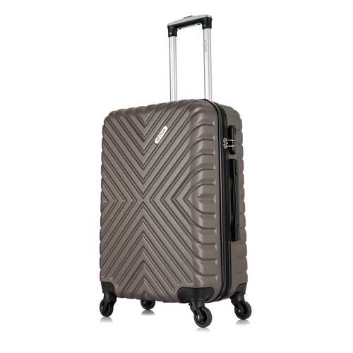Чемодан L'Case New Delhi кофейный M