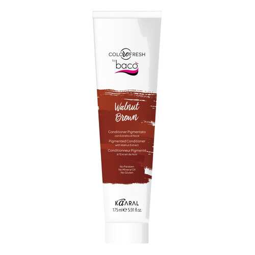 Кондиционер для волос kaaral COLOREFRESH Baco Walnut Brown 175 мл