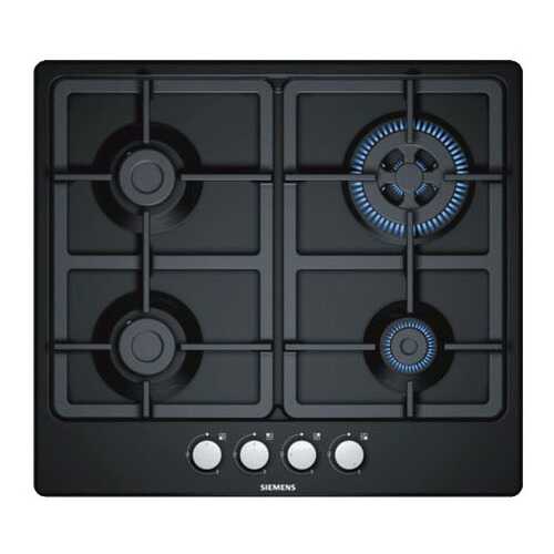 Встраиваемая варочная панель газовая Siemens EG6B6HO90R Black