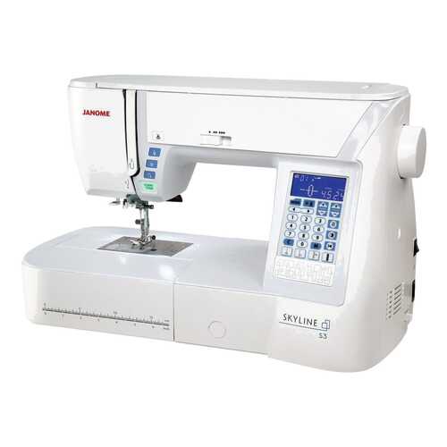 Швейная машина Janome Skyline S3 Белый