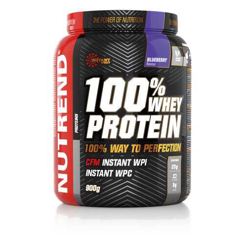 Протеин NUTREND 100% Whey Protein (0.9 кг) черника