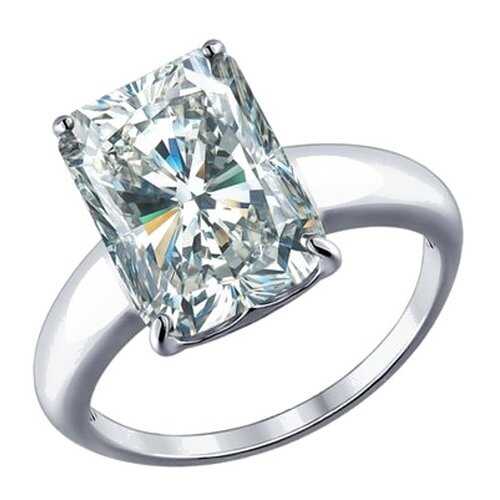 Кольцо женское SOKOLOV из серебра с фианитом 94012078 р.18.5