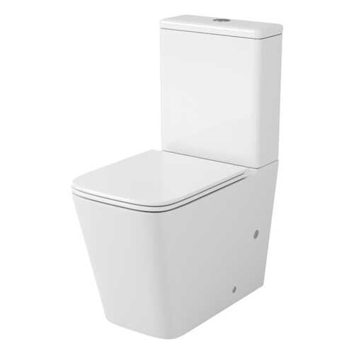 Унитаз-компакт безободковый OWL Vatter Ruta-G OWLT190402+OWLT190402/2 с сиденьем микролифт
