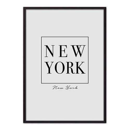 Постер в рамке New-York 30х40 см